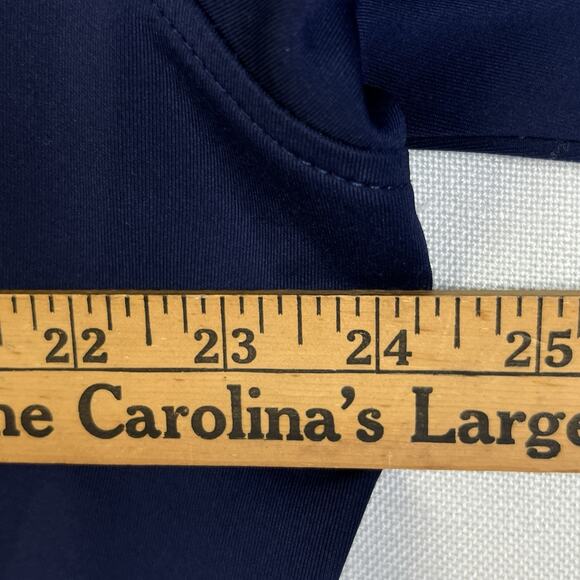 Fairway & Greene F & G Tech Pullover Quarter Zip Men Large Navy Golf Preppy - Picture 8 of 12